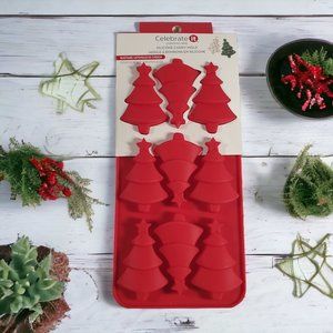 Christmas Tree Silicone Candy Mold Chocolate Melts Polymer Clay Heat Resistant